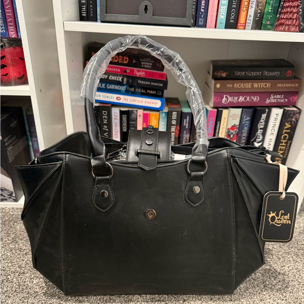 Black Bat Wing purse